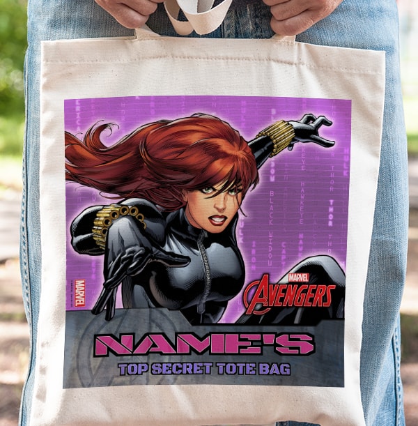 Black Widow Marvel Avengers Tote Bag