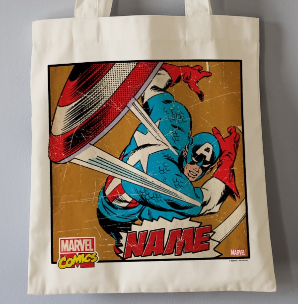 Captain America Tote Bag Marvel Comics