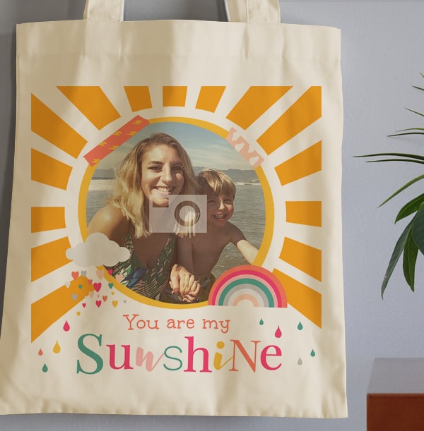 You Are My Sunshine Photo Tote Bag