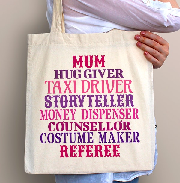 My Mum, My Hero Tote Bag