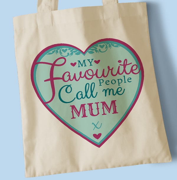 Favourite People Call Me Mum Tote Bag