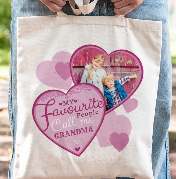 Favourite People Call Me Grandma Tote Bag