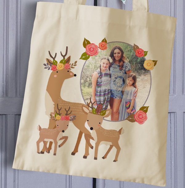 Little & Brave Family Photo Tote Bag