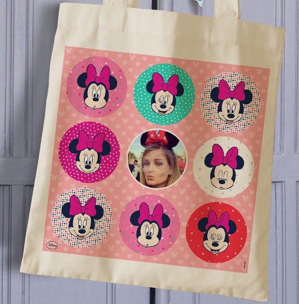 Many Faces of Minnie Photo Tote Bag