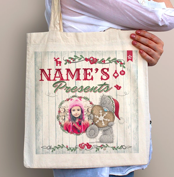 Me To You Personalised Tote Bags - Christmas Presents