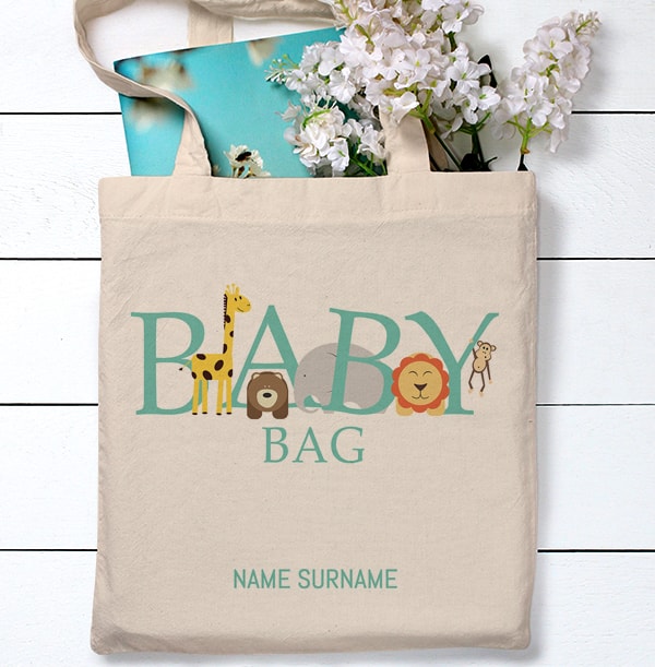 Animal Magic Personalised Tote Bag