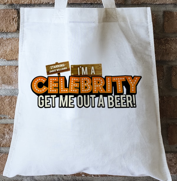 Get Me Out A Beer! Personalised Tote Bag