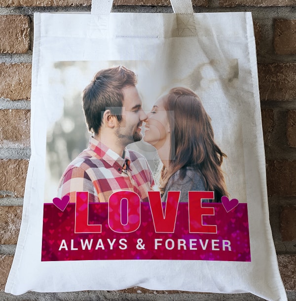 Love Photo Tote Bag