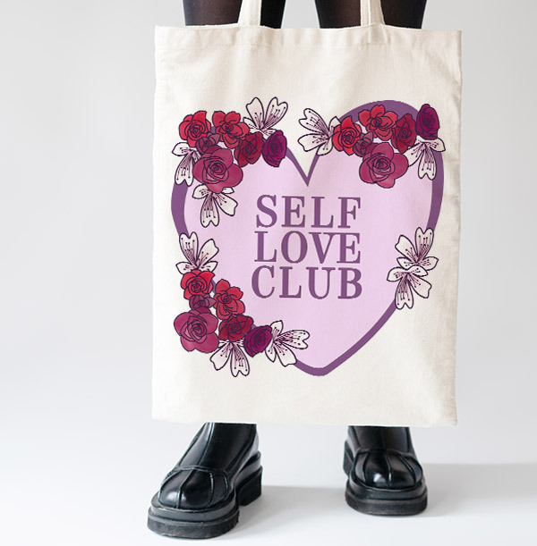 Self Love Club Tote Bag