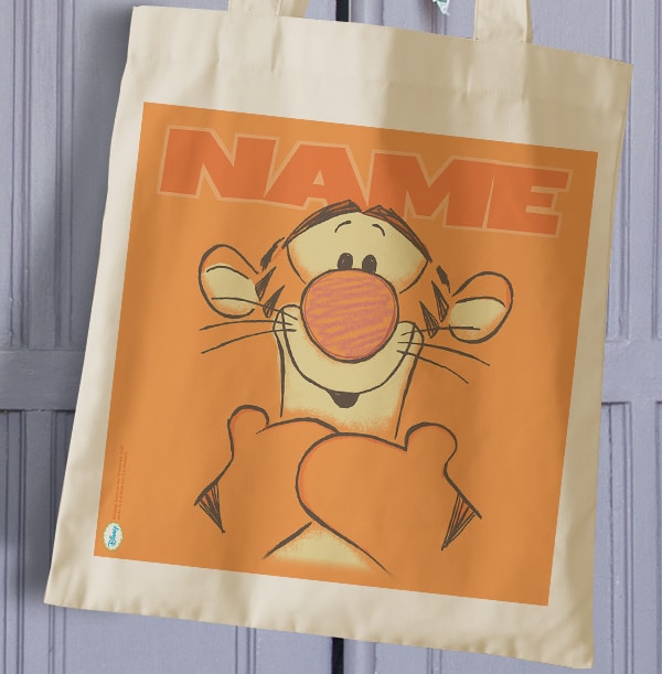 Tigger Personalised Tote Bag - Winnie the Pooh