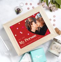 My Person Photo Upload Wooden Gift Box