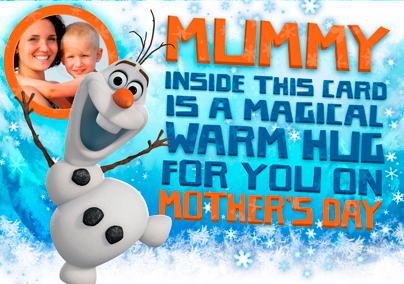 Olaf Warm Hugs Mother's Day Card - Disney Frozen