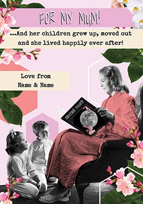 Lived happily ever after personalised Card