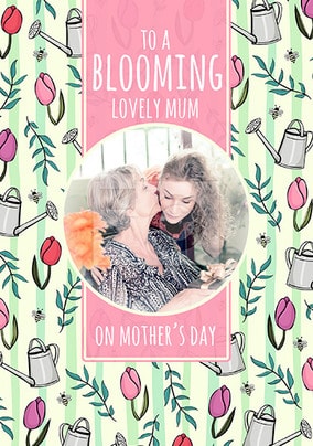 Blooming Lovely Mum Mother's Day Photo Card