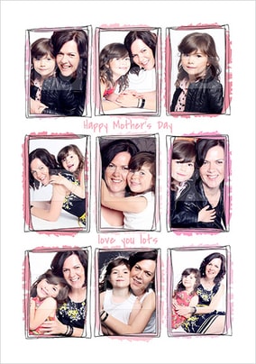 Mother's Day Photo Collage Card