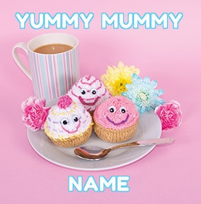 Yummy Mummy Personalised Card