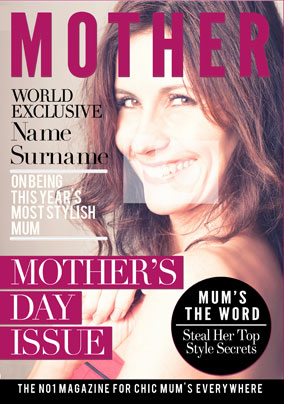 Spoof Magazine - Mum's The Word Card