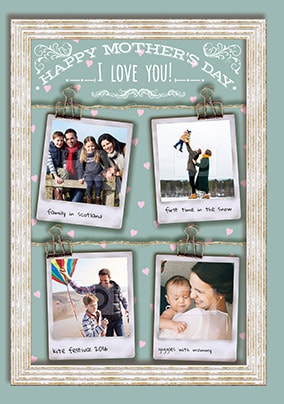 Happy Mother's Day I Love You! Photo Card