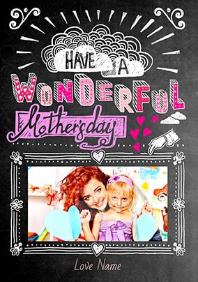 Have A Wonderful Mother's Day Photo Card