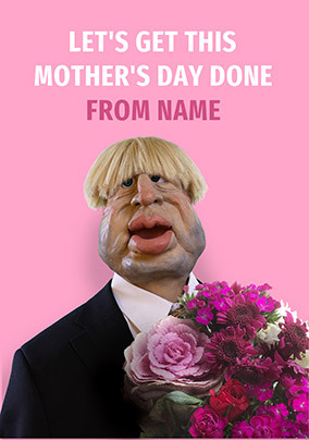 Get Mother's Day Done Personalised Card