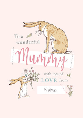 Guess How Much I Love You Mummy Mother's Day Card