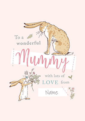 Guess How Much I Love You Mummy Mother's Day Card