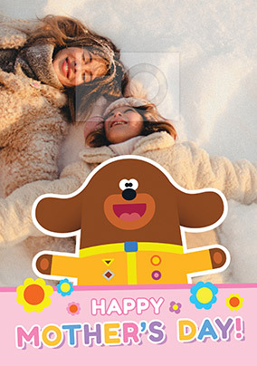 Hey Duggee Photo Mother's Day Card