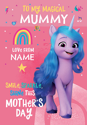 My Little Pony Mother's Day Card
