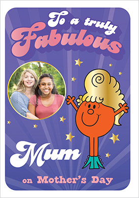 Truly Fabulous Photo Mother's Day Card