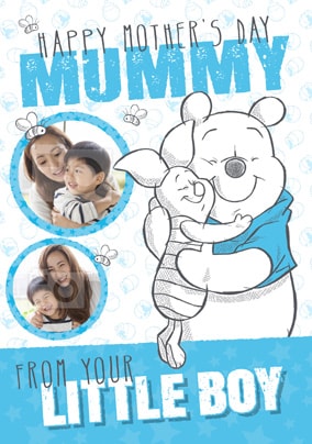 Pooh & Tigger's Mother's Day Card from Son