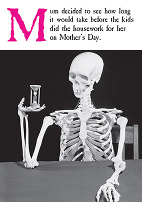 Housework Mother's Day Card - Emotional Rescue
