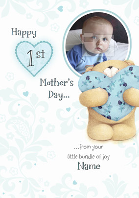 Forever Friends - 1st Mother's Day Blue Photo
