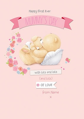 First Ever Mummy's Day Forever Friends Personalised Card