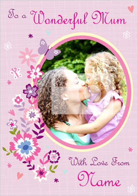 HIP - Wonderful Mum Pink Flowers Photo