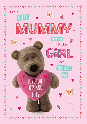 Barley bear - From Your Little Girl Mother's Day Card