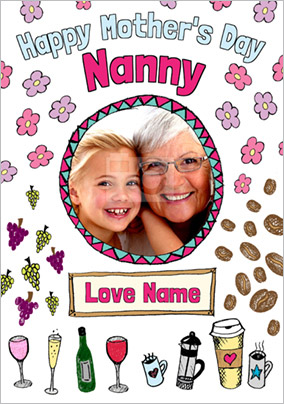Look who's Drawing - Mother's Day Card For my Nanny