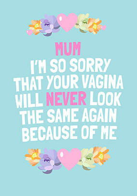 Never the Same Personalised Mother's Day Card