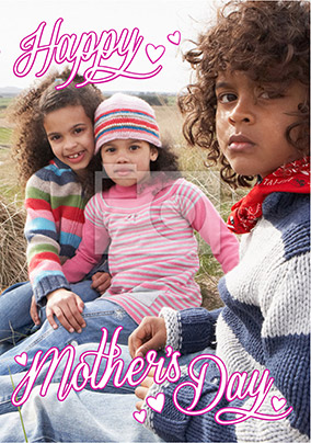Full Photo Upload Mother's Day Card - Essentials