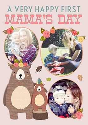 From Son First Mama's Day Multi Photo Card