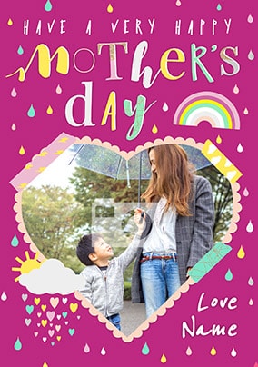 A Very Happy Mother's Day Photo Card