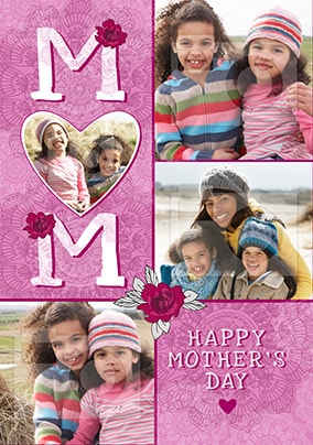 Mum - Happy Mother's Day Multi Photo Card