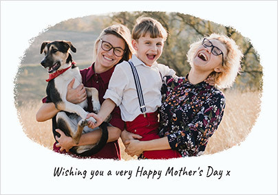 Wishing You a Happy Mother's Day Photo Card