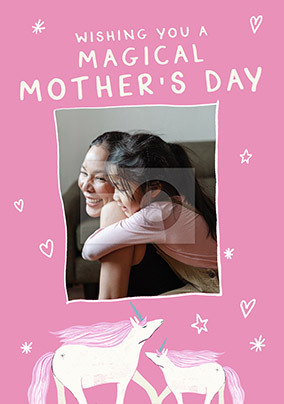 Magical Mother's Day Photo Card