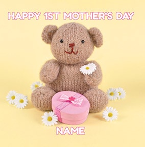 Happy 1st Mother's Day Personalised Card