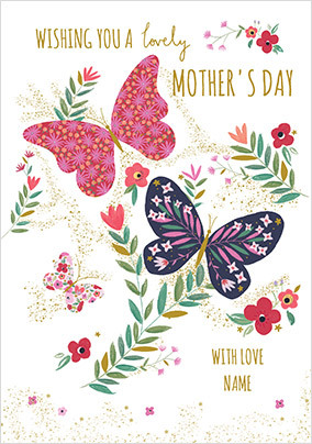 Butterfly Mother's Day Card