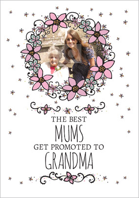 Rhapsody - Mother's Day Card Mums get promoted to Grandma