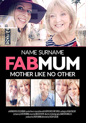 Spoofs Photo Upload Fab Mum Card