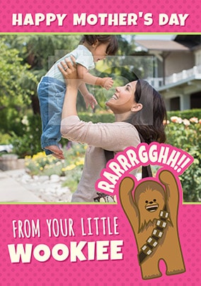 Little Wookie Mother's Day Card