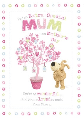 Boofle - Extra Special Mum Personalised Card