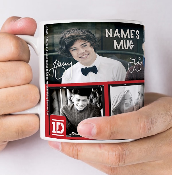 Personalised Mug - One Direction Filmstrip